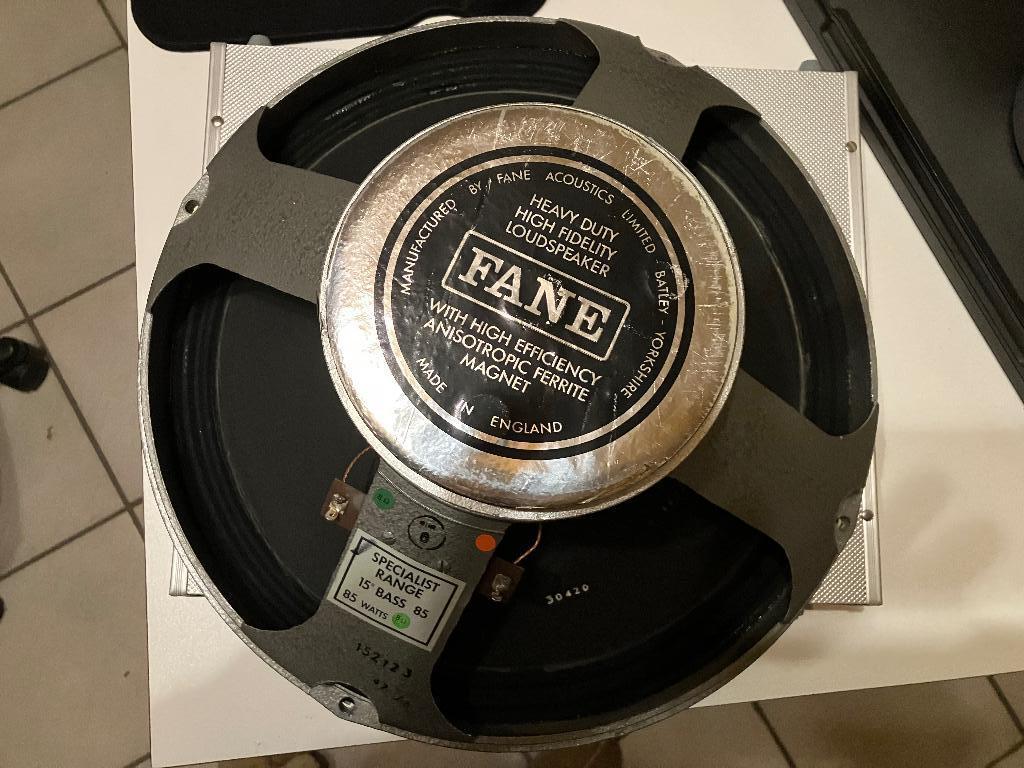 1 haut-parleur Fane Bass / NOUVEAU, TV, Hi-fi & Vidéo, Enceintes, Neuf, Subwoofer, 60 à 120 watts, Autres marques, Enlèvement