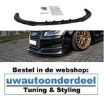 Maxton Audi S8 D4 Facelift Spoiler Voorspoiler Lip Splitter, Autos : Pièces & Accessoires, Autres pièces automobiles, Enlèvement ou Envoi