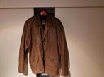 Bruine leren jas, Kleding | Heren, Jassen | Winter, Ophalen of Verzenden, Zo goed als nieuw, Bruin