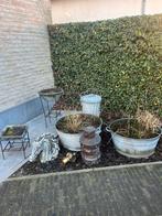 2 zinken kuipen - waterdicht, Tuin en Terras, Ophalen, Gebruikt