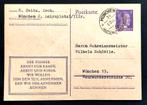Postkarte "Der Führer kennt nur kampf" 1944, Ophalen of Verzenden, Overige typen