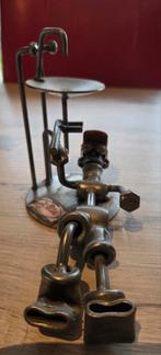 2 metalen beeldjes loodgieter, Enlèvement ou Envoi