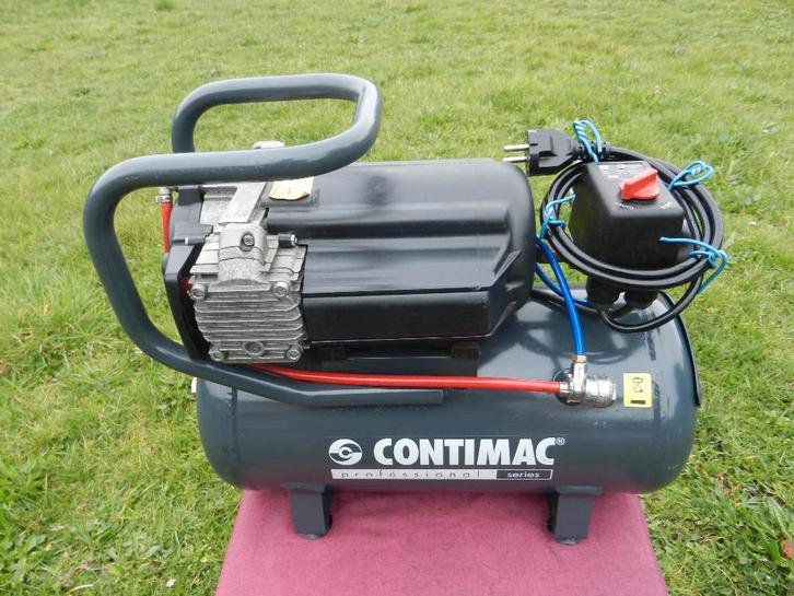 Contimac CM 210/8/15W Boxer Professional Series Compressor, Doe-het-zelf en Bouw, Compressors, Zo goed als nieuw, 6 tot 10 bar