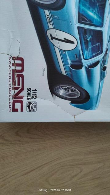 Meng 1/12 Ford gt40 beschikbaar voor biedingen
