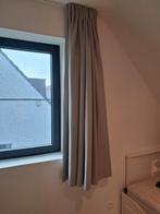 3 lichtgrijze verduisteringsgordijnen, Enlèvement ou Envoi, Comme neuf, Gris