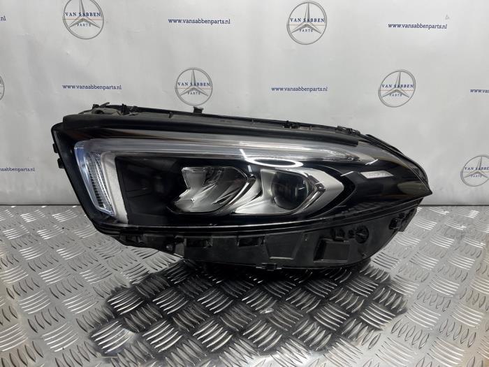 Koplamp links van een Mercedes A-Klasse, Auto-onderdelen, Verlichting, Mercedes-Benz, Gebruikt, 3 maanden garantie