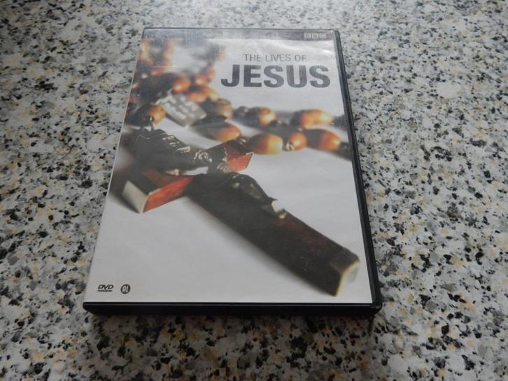 nr.1591 - Dvd: the lives of jesus - documentaire, Cd's en Dvd's, Dvd's | Documentaire en Educatief, Zo goed als nieuw, Overige typen