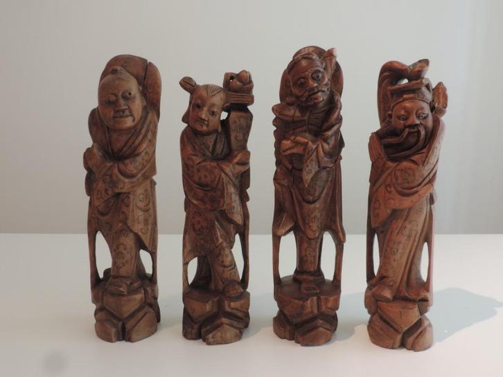aziatica Chinese beelden, Antiek en Kunst, Kunst | Beelden en Houtsnijwerken, Ophalen of Verzenden