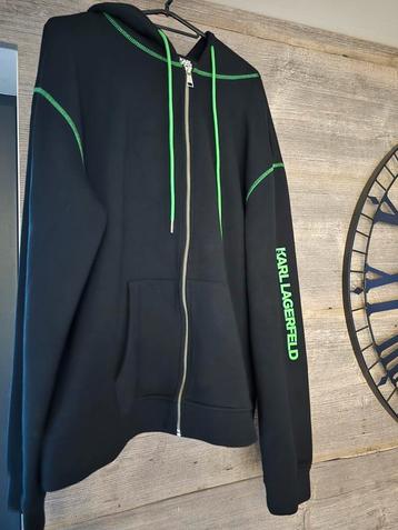 Hoodie met rits van Karl Lagerfeld beschikbaar voor biedingen