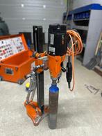 Diamanboor met statief, kist en boren in verschillende maten, Bricolage & Construction, Enlèvement, Utilisé, Autres types