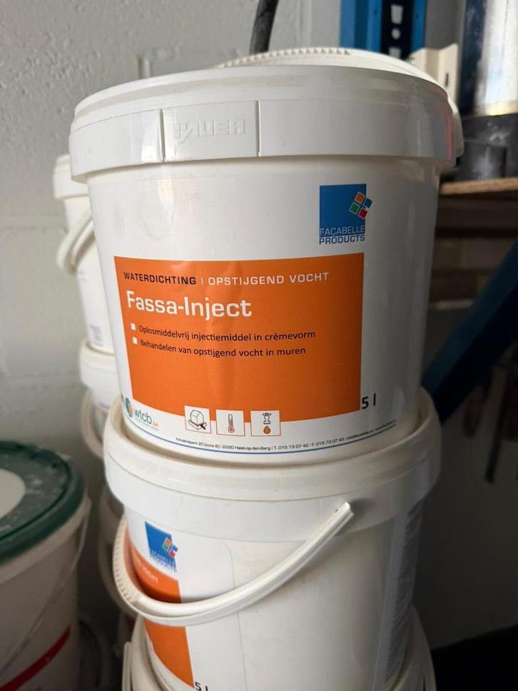 fassa injecttiemiddel, Doe-het-zelf en Bouw, Isolatie en Afdichting, Nieuw, Overige materialen, Ophalen