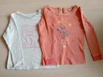 Lot 2 tee shirts manches longues 23 mois, Fille, Orchestra, Utilisé, Enlèvement ou Envoi