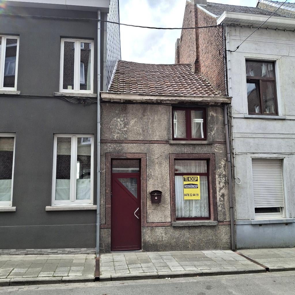 Grammont : Maison mitoyenne avec jardin à rénover, Immo, Maisons à vendre, Province de Flandre-Orientale, Jusqu'à 200 m², Maison 2 façades