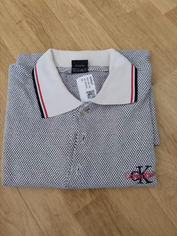 Polo Calvin Klein usa / wit zwart motief m L beschikbaar voor biedingen