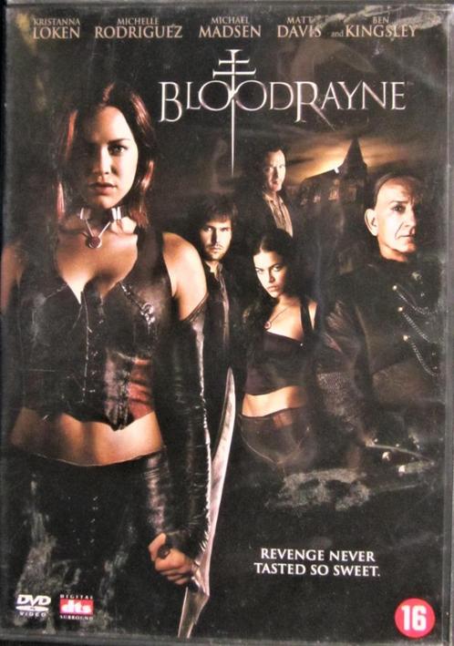 DVD HORROR - BLOODRAYNE, Cd's en Dvd's, Dvd's | Horror, Zo goed als nieuw, Vampiers of Zombies, Alle leeftijden, Ophalen of Verzenden