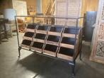 Winkelvitrine/Toonbank met 12 uitschuifladen, Minder dan 100 cm, Industrieel/Vintage, Glas, 100 tot 150 cm