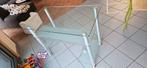 Glazen bureau tafel 100x55cm, Computers en Software, Laptoptafels, Ophalen, Zo goed als nieuw