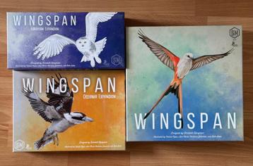 Wingspan + European + Oceania expansion English beschikbaar voor biedingen