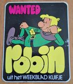 Robin Hoed sticker Lombard 1978 Turk, Verzamelen, Stripfiguren, Ophalen of Verzenden, Overige figuren, Zo goed als nieuw, Plaatje, Poster of Sticker