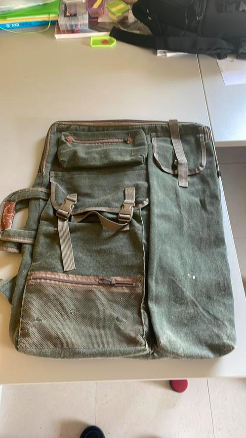 Tas voor teken/knutselmateriaal, Handtassen en Accessoires, Tassen | Schooltassen, Gebruikt, Rugtas, 50 cm of meer, 50 cm of meer