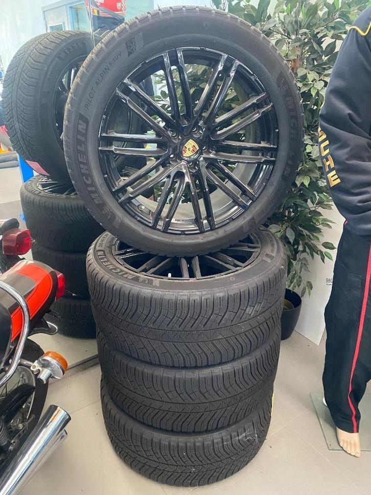 Originele Porsche Macan Turbo 20 inch alu velgen, Autos : Pièces & Accessoires, Pneus & Jantes, Jante(s), Pneus hiver, 20 pouces