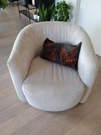 Draaifauteuil ALKEN beige, Ophalen, Eenpersoons, Minder dan 75 cm, Zo goed als nieuw