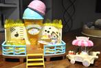 Sylvanian families : "Glacier" + Chariot pop corn, Ophalen of Verzenden, Zo goed als nieuw, Poppenhuis
