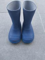 Donkerblauwe jongens regenlaarzen maat 24, Garçon, Bottes, Comme neuf, Enlèvement