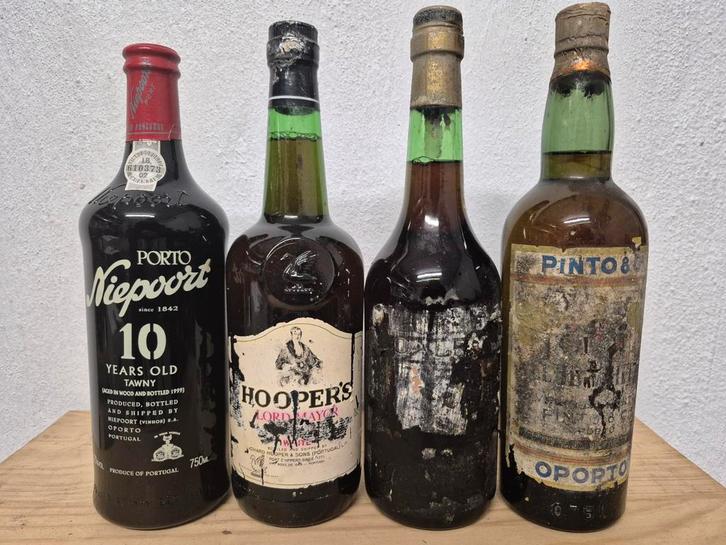 4x Porto, Verzamelen, Wijnen, Zo goed als nieuw, Rode wijn, Overige gebieden, Vol, Ophalen