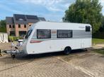 Lmc 490k. Vast bed, stapelbed, zithoek bj. 2017, Caravans en Kamperen, Kachel, Treinzit, Particulier, 6 tot 7 meter