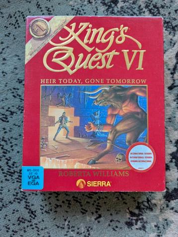 King's quest 6: heir today, gone tomorrow big box pc game. beschikbaar voor biedingen