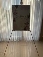 Welkomstbord en banner, Ophalen, Zo goed als nieuw