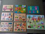 houten inlegpuzzels, Kinderen en Baby's, Ophalen of Verzenden, Zo goed als nieuw
