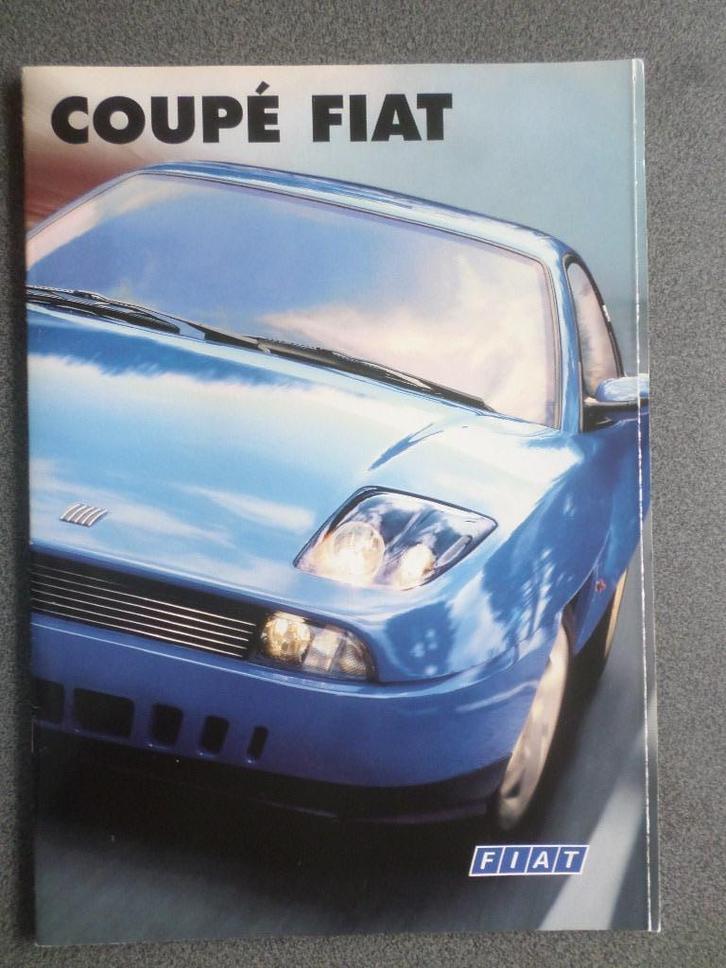 Fiat  Coupe 1996 brochure, Boeken, Auto's | Folders en Tijdschriften, Ophalen of Verzenden