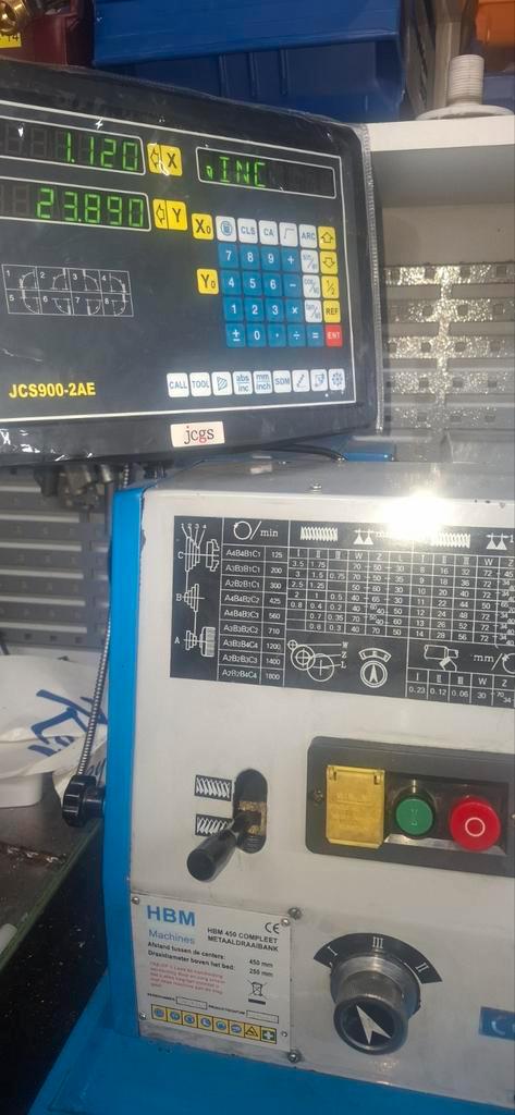 *** Draaibank Full option ***, Bricolage & Construction, Tours, Enlèvement