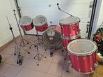 Rood Drumstel, Muziek en Instrumenten, Drumstellen en Slagwerk, Ophalen, Gebruikt, Tama