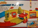 Blue box, HIGHWAY PLAY SET: petit circuit auto, Kinderen en Baby's, Handmatig, Ophalen, Overige merken, Racebaan