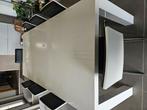 Eettafel met stoelen, Huis en Inrichting, Tafels | Eettafels, Ophalen, Zo goed als nieuw