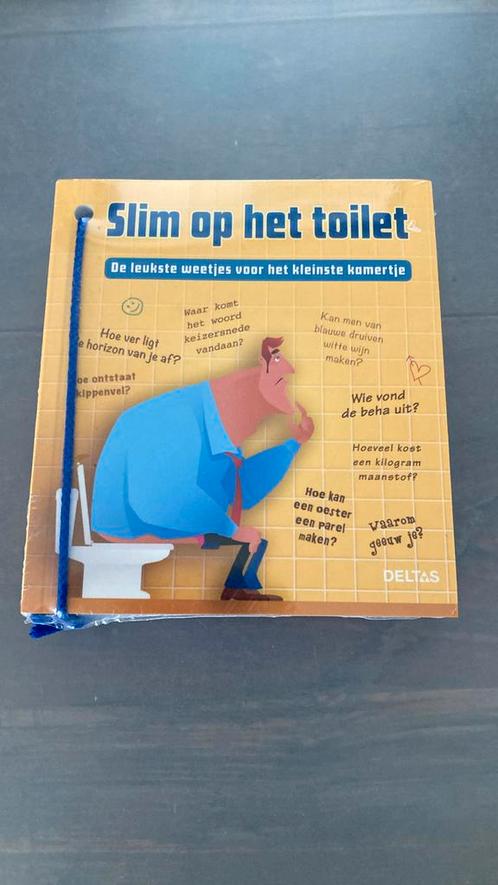 Ton Tyberg - Slim op het toilet- nog verpakt, Boeken, Hobby en Vrije tijd, Nieuw, Overige onderwerpen, Ophalen
