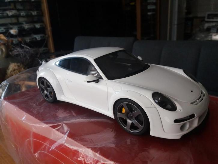 GT SPIRIT Porsche RUF RGT 4.2 blanche 1/18, Hobby & Loisirs créatifs, Voitures miniatures | 1:18, Comme neuf, Voiture, Autres marques