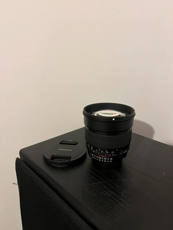 SAMYANG 85mm 1.4! (Nieuwstaat), Audio, Tv en Foto, Foto | Lenzen en Objectieven, Zo goed als nieuw, Ophalen of Verzenden
