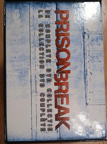 PRISON BREAK seizoen 1 t/m 5. Complete dvd box 23 dvd's, Enlèvement ou Envoi, Comme neuf