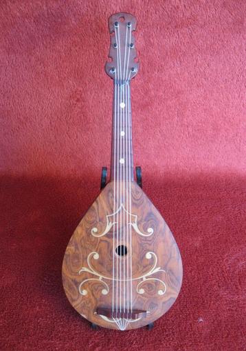 Prachtige muziekdoos mandoline Reuge