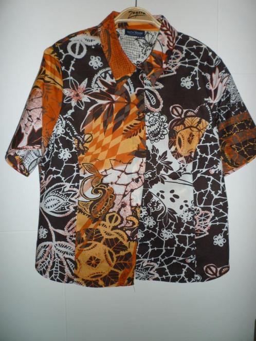Veelkleurige hemdblouse Sixth Sense maat 44, Kleding | Dames, Blouses en Tunieken, Zo goed als nieuw, Maat 42/44 (L), Overige kleuren