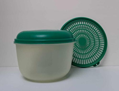 Tupperware Garde-Vert - Slakom - Groen, Huis en Inrichting, Keuken | Tupperware, Gebruikt, Bus of Trommel, Groen, Wit, Ophalen of Verzenden