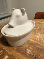 Vintage porseleinen everzwijnenpatépot, Antiek en Kunst, Ophalen of Verzenden