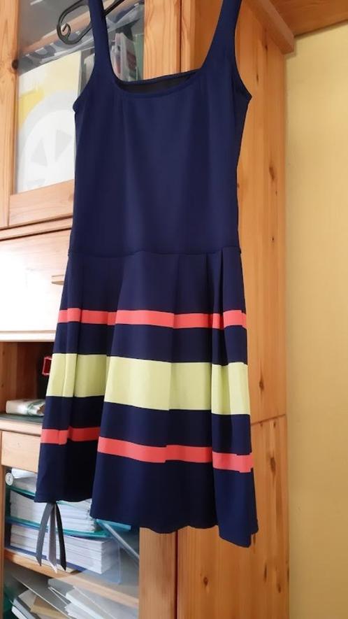 Prachtige korte jurk bain de soleil navy strepen Small, Kleding | Dames, Jurken, Nieuw, Maat 36 (S), Blauw, Boven de knie, Ophalen of Verzenden
