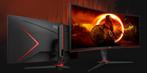 Te koop: AOC U34G2G4R3 34” Curved Ultrawide Monitor (3440x14, Computers en Software, Monitoren, 101 t/m 150 Hz, VA, AOC, Zo goed als nieuw