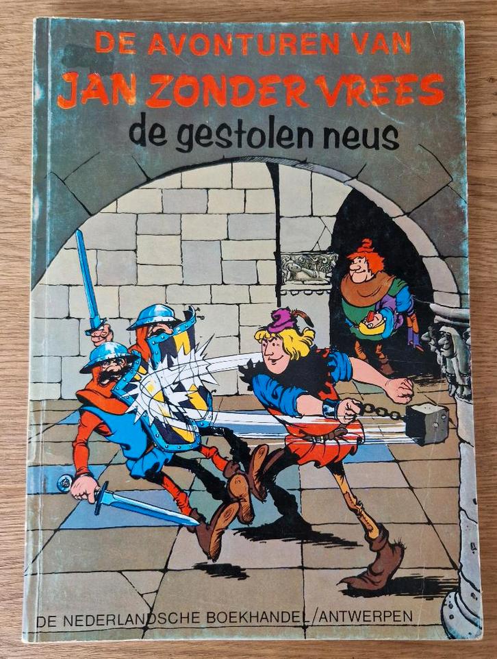 Jan zonder Vrees - De gestolen reus -1-1e dr(1970) Strip, Boeken, Stripverhalen, Gelezen, Eén stripboek