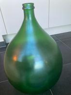 Groene fles - dame Jeanne, Huis en Inrichting, Ophalen, 50 tot 75 cm, Nieuw, Glas